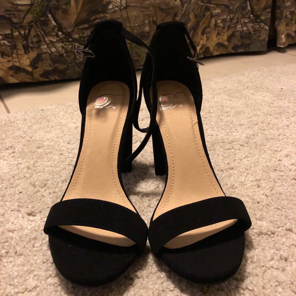 Black heels